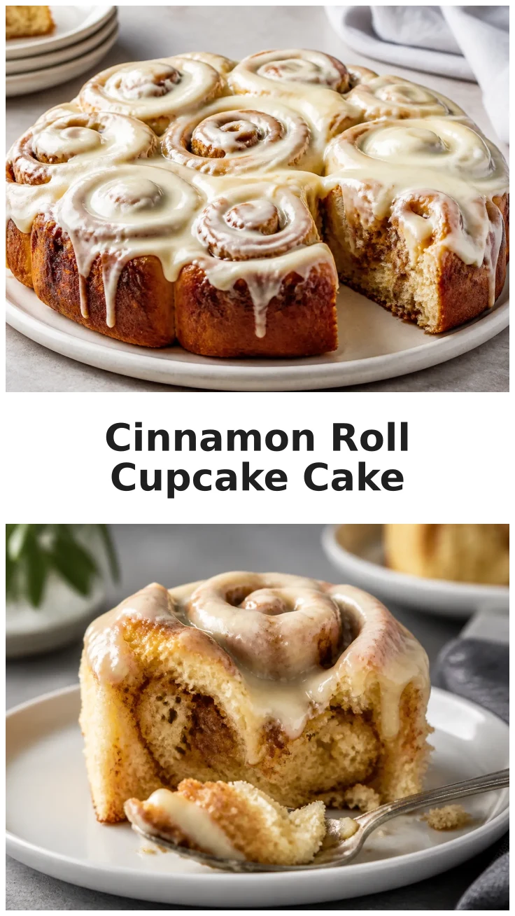 Fluffy Cinnamon Roll Cupcake Cake Recipe for Every Celebration Fluffy Cinnamon Roll Cupcake Cake Recipe for Every Celebration