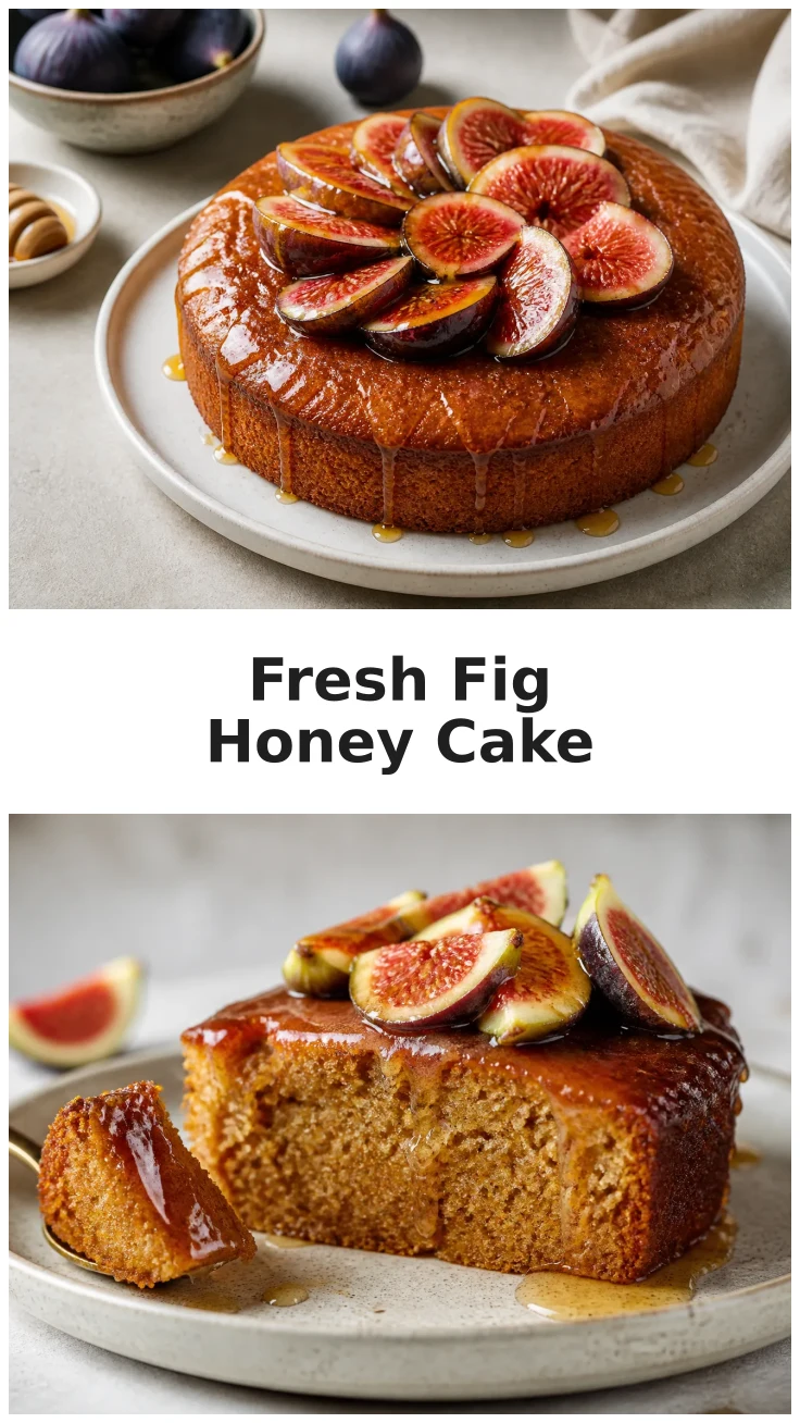 Delight in Every Bite of Fresh Fig Honey Cake Delight in Every Bite of Fresh Fig Honey Cake