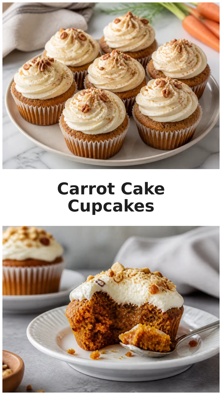 Delicious Soft Carrot Cake Cupcakes for Any Occasion