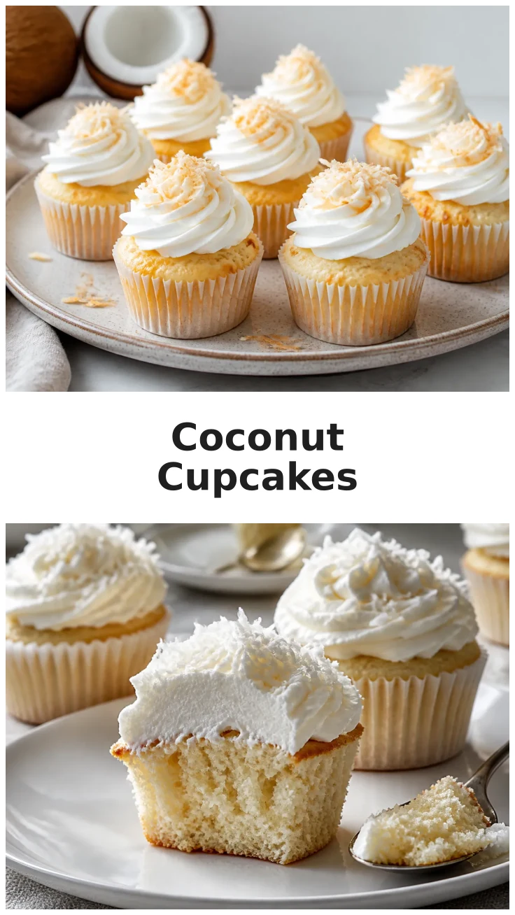 Fluffy Coconut Cupcakes for Every Celebration