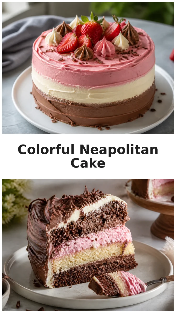 Delightfully Colorful Neapolitan Cake Recipe for Every Celebration