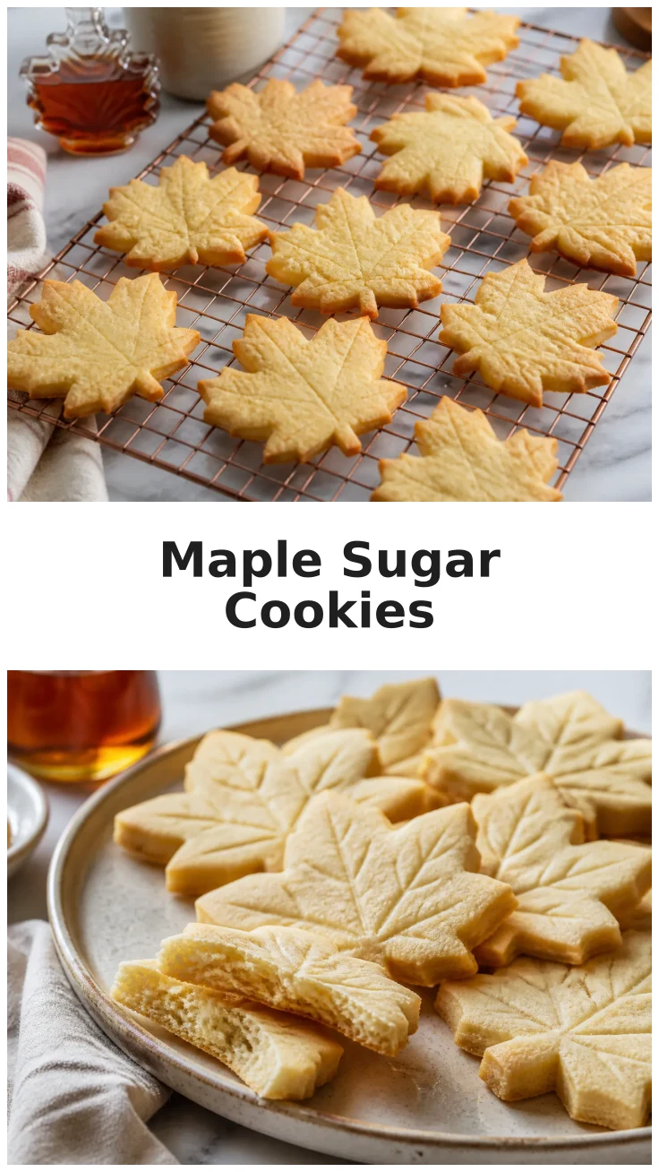 Fluffy Maple Sugar Cookies with Golden Edges Recipe Fluffy Maple Sugar Cookies with Golden Edges Recipe