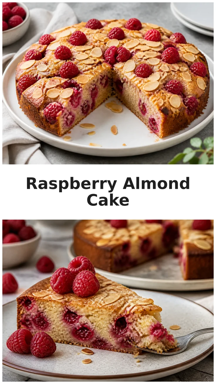 Delicious Fresh Raspberry Almond Cake Recipe Delicious Fresh Raspberry Almond Cake Recipe