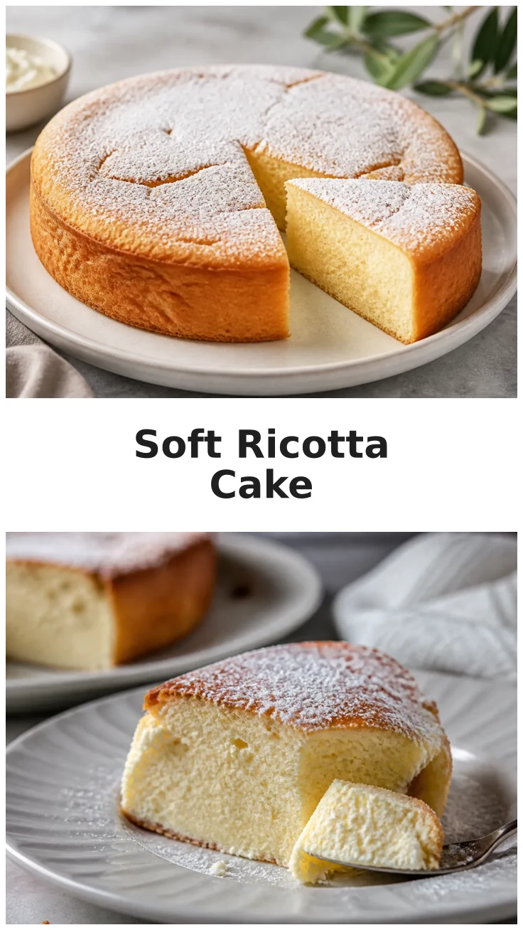 Deliciously Soft Ricotta Cake for Any Occasion Deliciously Soft Ricotta Cake for Any Occasion