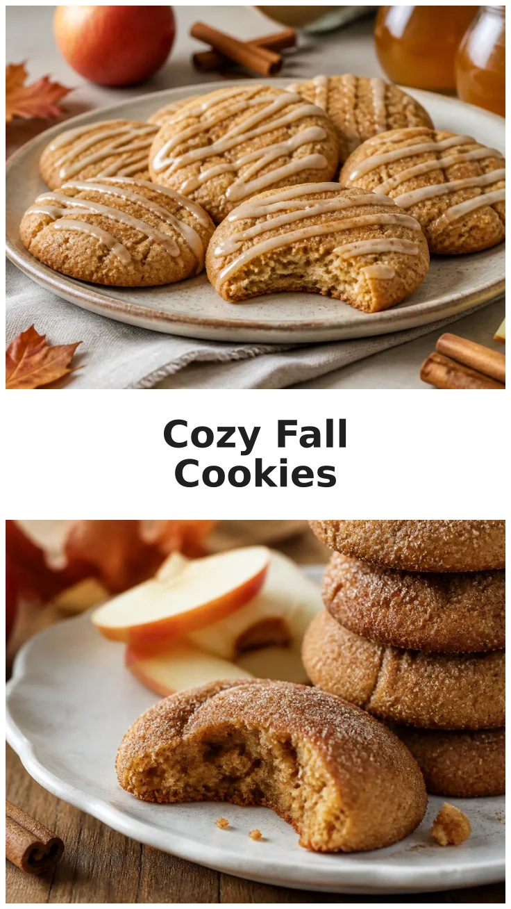 Warm Apple Cider Cookies with Cozy Fall Spice Recipe Warm Apple Cider Cookies with Cozy Fall Spice Recipe