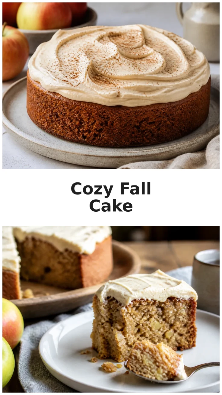 Delicious Apple Cider Cake with Cozy Fall Flavor